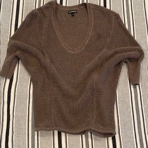 Express short sleeve sweater